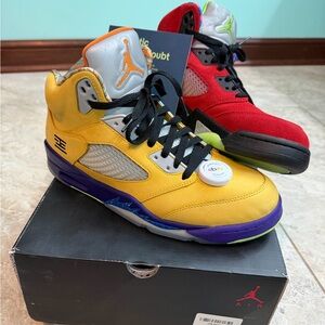 Men’s Air Jordan Retro 5 What The - Size 10.5